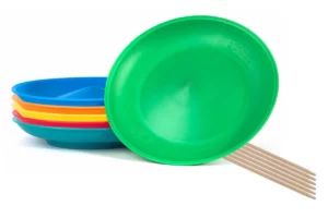 Set van 6 Circus Jojo jongleerborden (extra stevig, met stokken)
